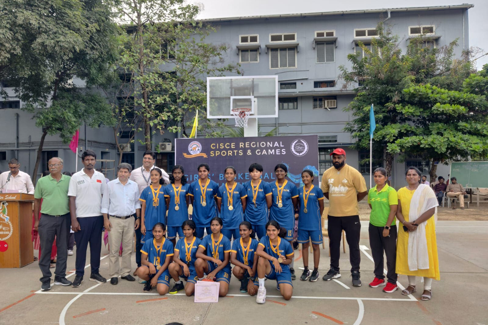 Regional Level Basketball (U-17 Girls): Winner