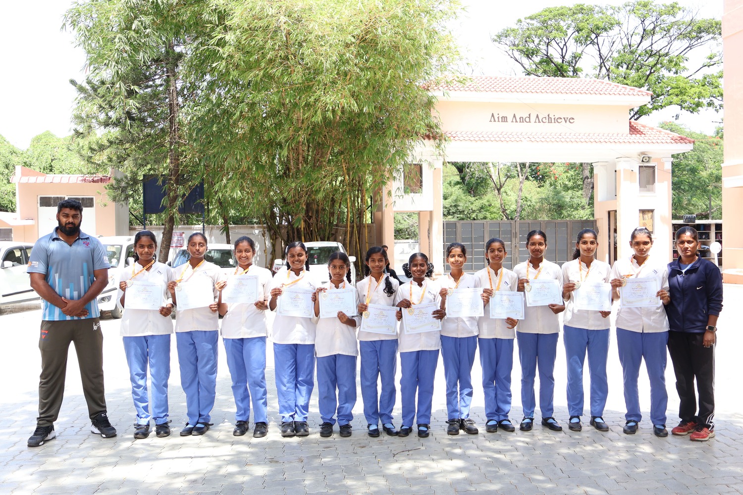 Zonal Level Basketball (U-14 Girls): Winner